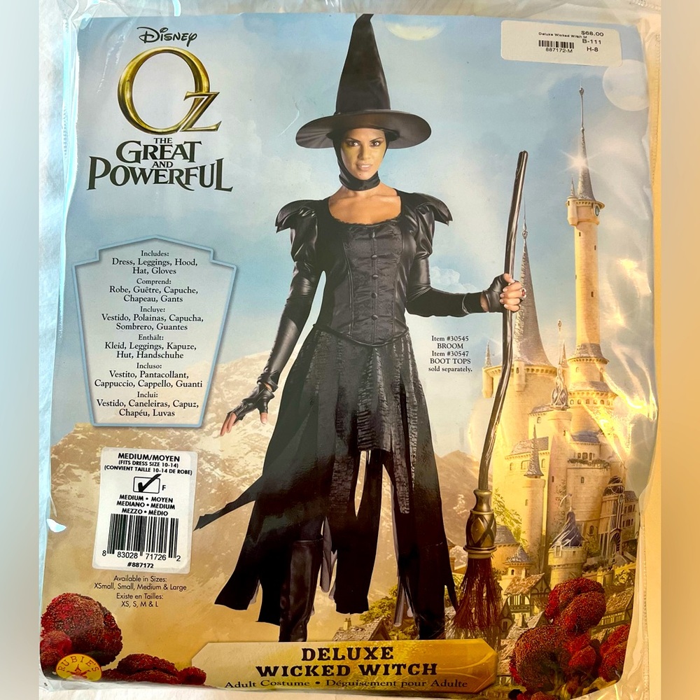 Deluxe Wicked Witch Adult Costume